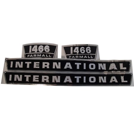 Hood Decal Kit Fits International Harvester 1466